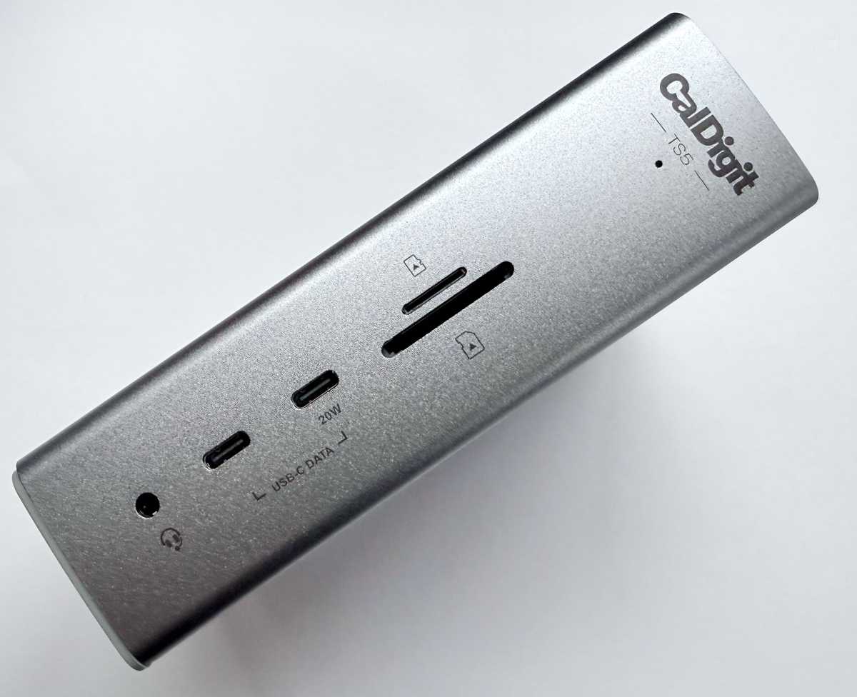 CalDigit TS5 Thunderbolt 5 Dock front nagle