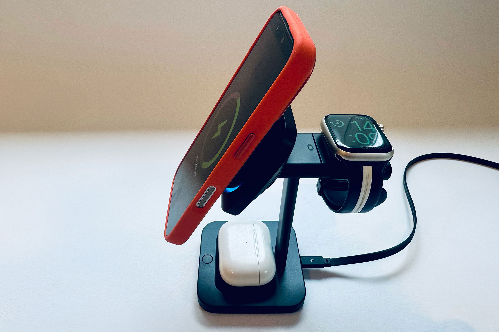 ESR Qi2.2 25W HaloLock 3-in-1 Charger with CryoBoost – Versatile 3-in-1 magnetic stand