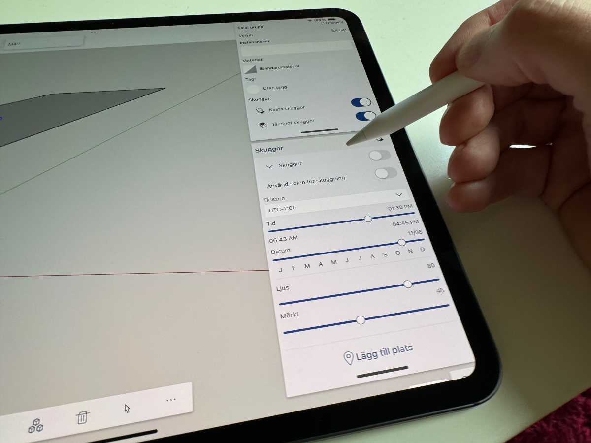 iPad Pro M4 med Apple Pencil
