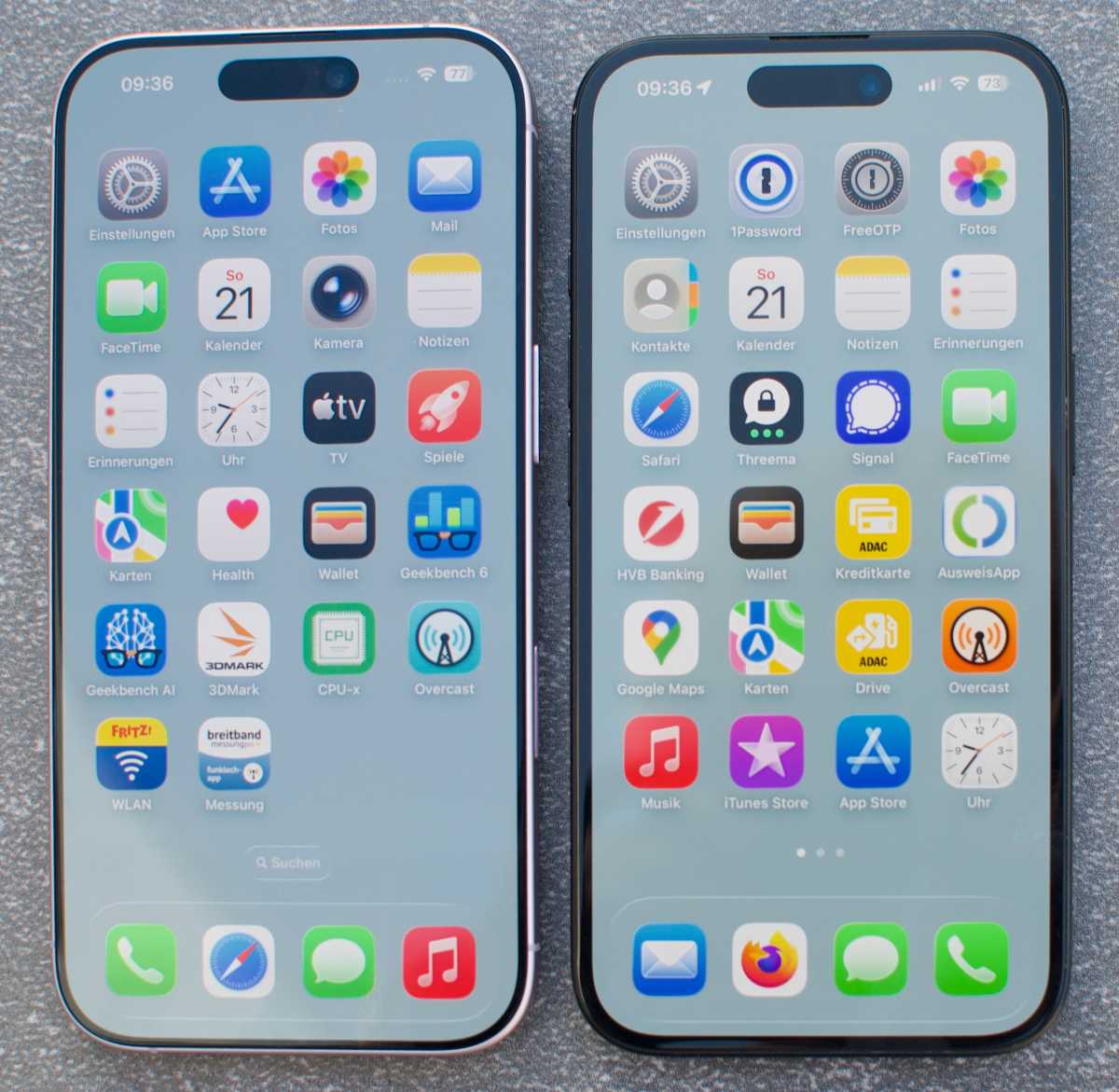 iPhone 16 und iPhone 17
