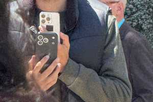 An eagle-eyed bystander just snapped the mother of all iPhone 17 leaks