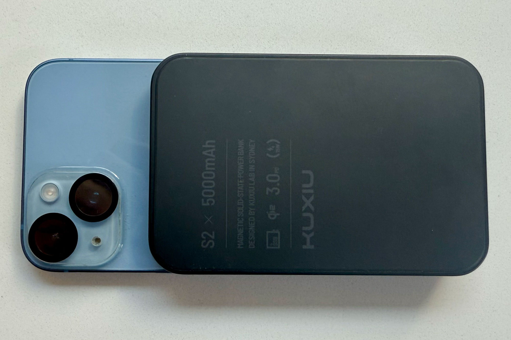 Kuxiu S2 Qi2 5000mAh – World's first solid-state power bank