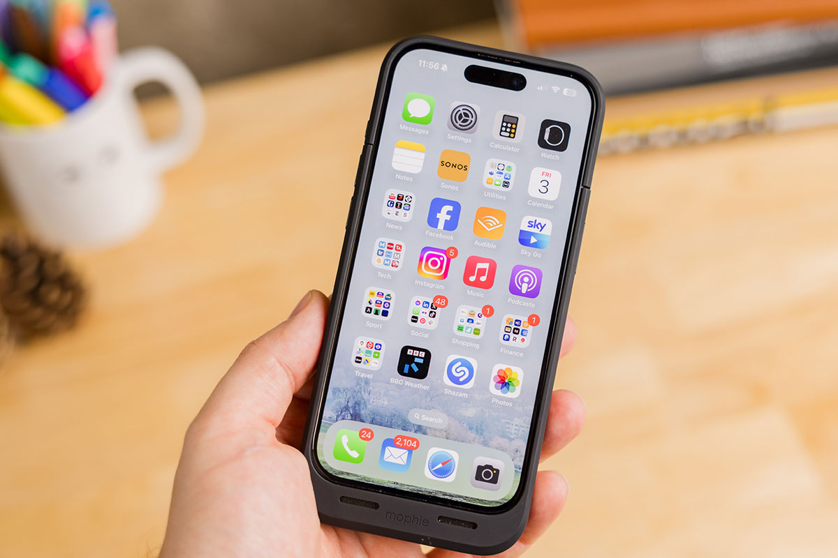 Mophie Juice Pack Battery Case for iPhone 15