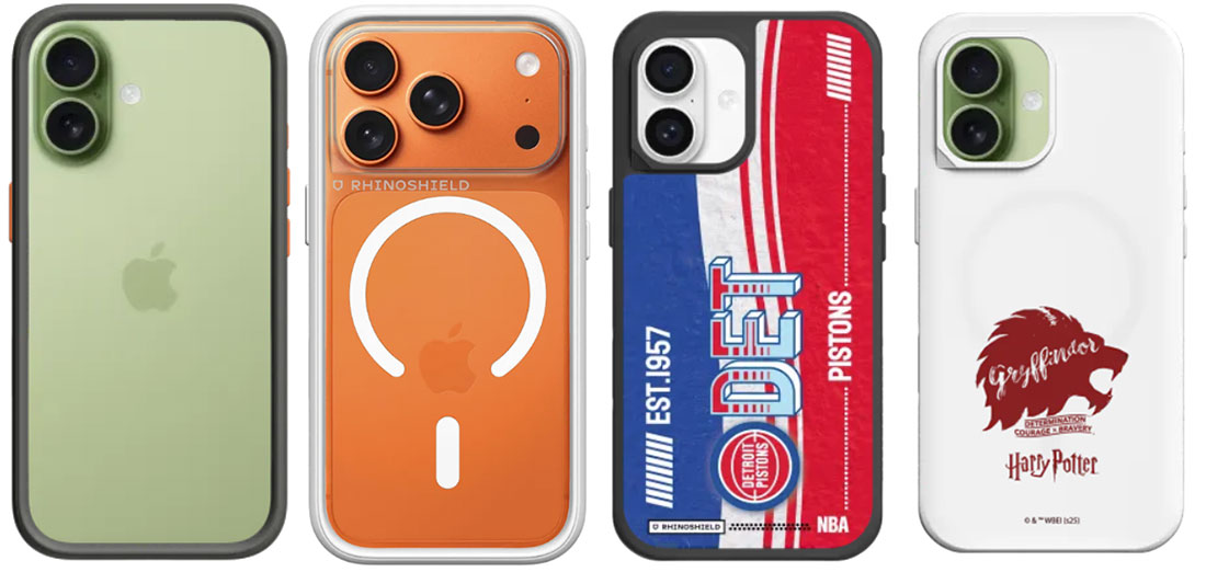 Rhinoshield iPhone 17 Cases – Best customizable iPhone buttons