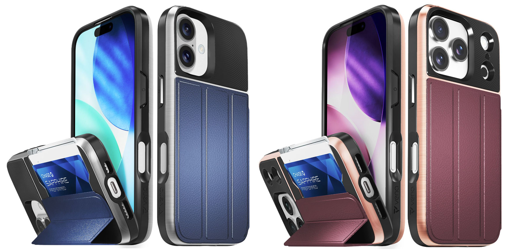 Vena vCommute iPhone 17 Case – Best Protective iPhone 17 Case with wallet